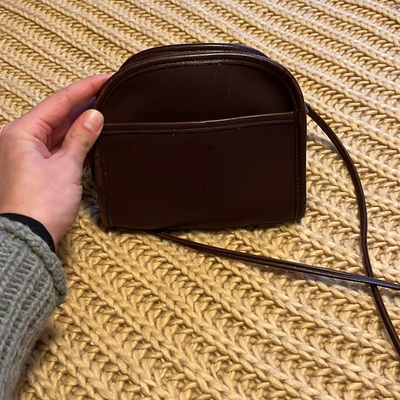 Vintage 90s Leather Coach Purse - Picture 2 of 9